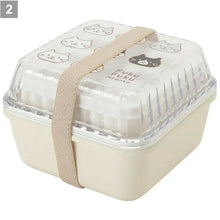 Load image into Gallery viewer, Bento Box Fukunyan Face 2. ivory