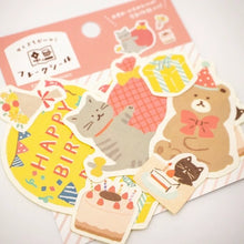 Charger l&#39;image dans la galerie, Watashi-biyori Flake sticker Celebration
