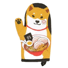 Load image into Gallery viewer, Trivet/Oven Mitt Ramen Dog
