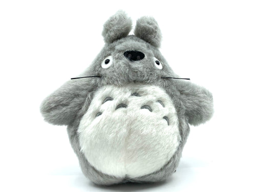 Fluffy plush Totoro light gray size S  H180×W180×D150mm    For ages 4 and up
