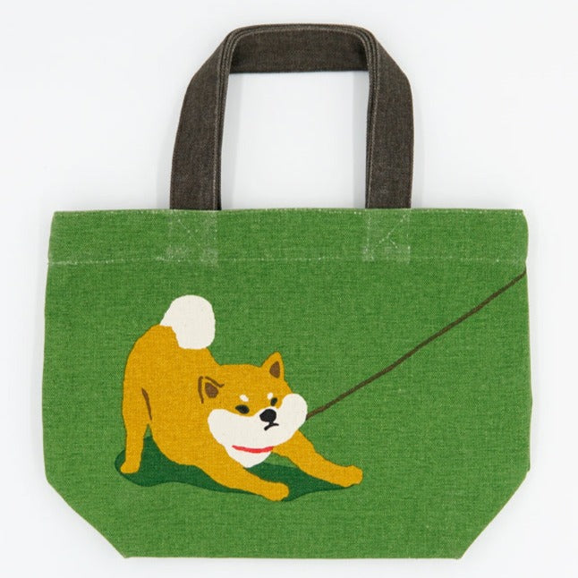 Mini Tote Bag Shibata-san Green